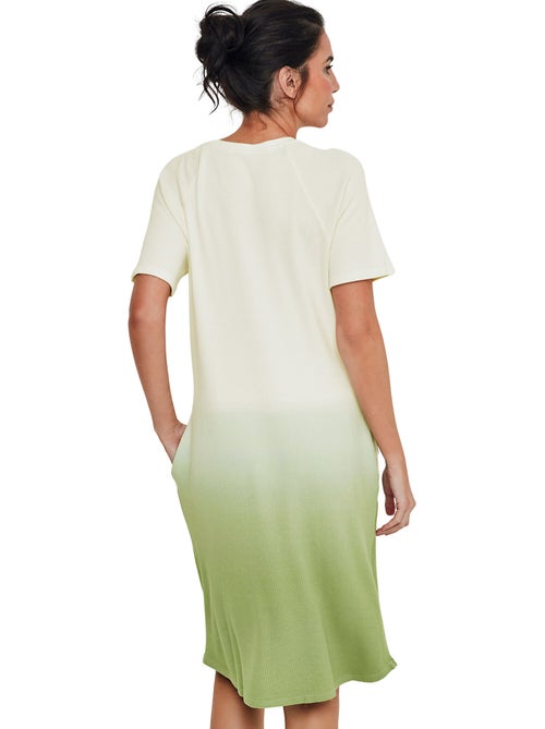 Chemise de nuit manches courtes HOMEWEAR P118 - Kiabi
