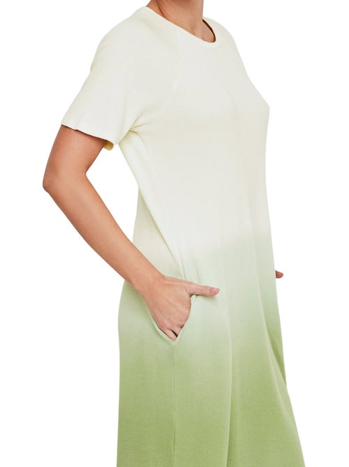 Chemise de nuit manches courtes HOMEWEAR P118 - Kiabi
