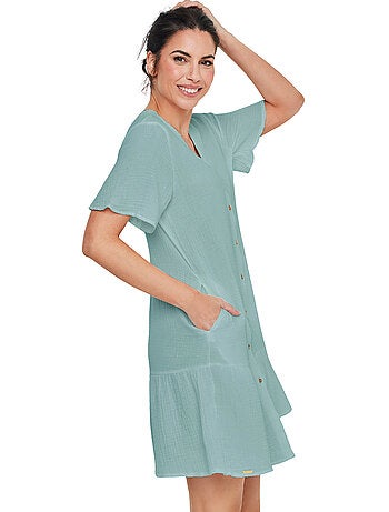 Chemise de nuit manches courtes HOMEWEAR P119