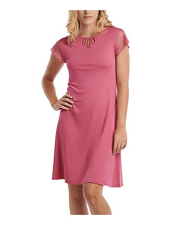 Chemise de nuit manches courtes Juliette