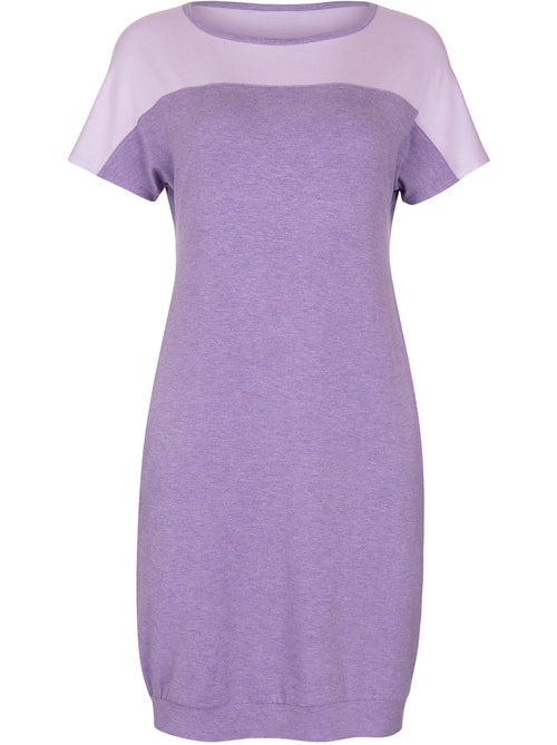 Chemise de nuit manches courtes Laura - Kiabi Chemise de nuit manches courtes Laura - Kiabi