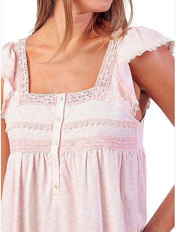 Chemise de nuit manches courtes Light Classic