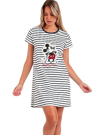 Chemise de nuit manches courtes Mickey Patch Disney