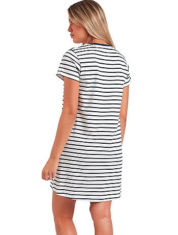 Chemise de nuit manches courtes Mickey Patch Disney