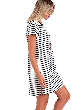 Chemise de nuit manches courtes Mickey Patch Disney