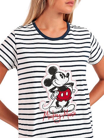 Chemise de nuit manches courtes Mickey Patch Disney