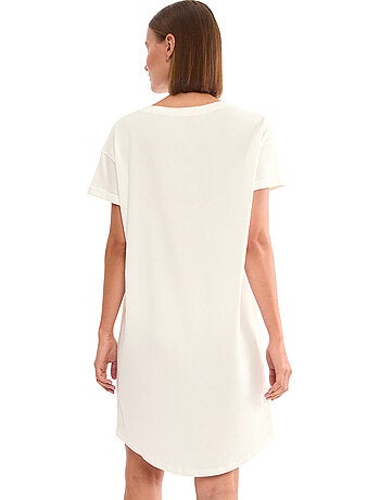 Chemise de nuit manches courtes MINDFUL