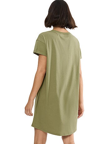 Chemise de nuit manches courtes MINDFUL