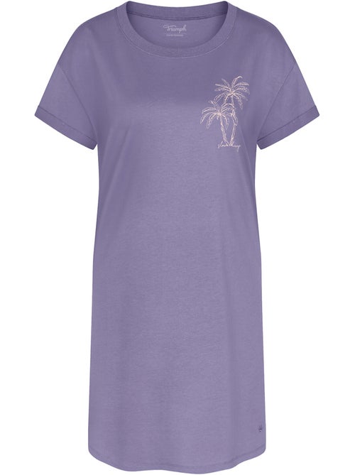 Chemise de nuit manches courtes MINDFUL - Kiabi