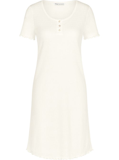 Chemise de nuit manches courtes MIX MATCH - Kiabi