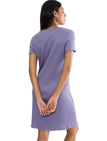 Chemise de nuit manches courtes MIX MATCH