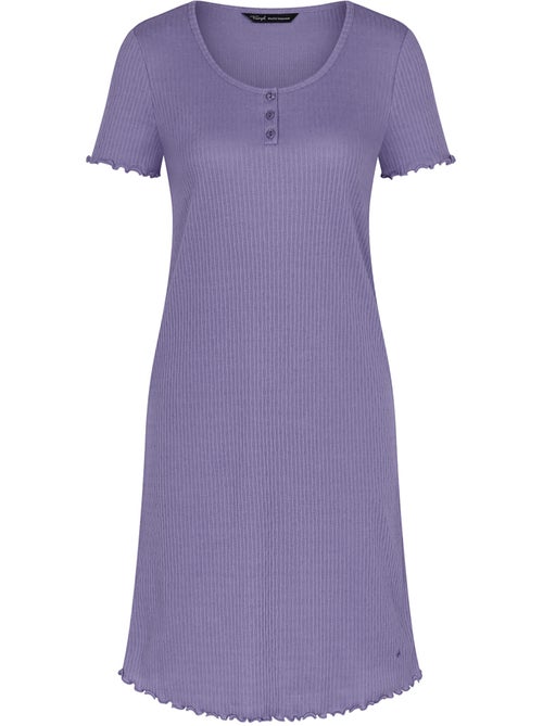 Chemise de nuit manches courtes MIX MATCH - Kiabi