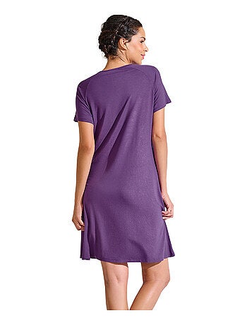Chemise de nuit manches courtes PATRICIA