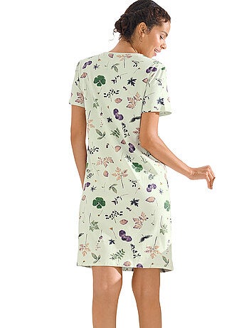 Chemise de nuit manches courtes POMPEYA