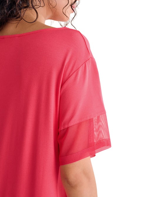 Chemise de nuit manches courtes SIA - Kiabi