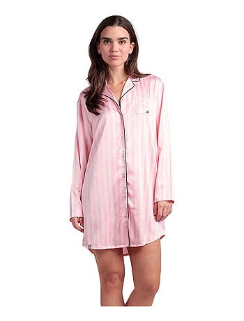 Chemise de nuit manches longues Barbie Elegant