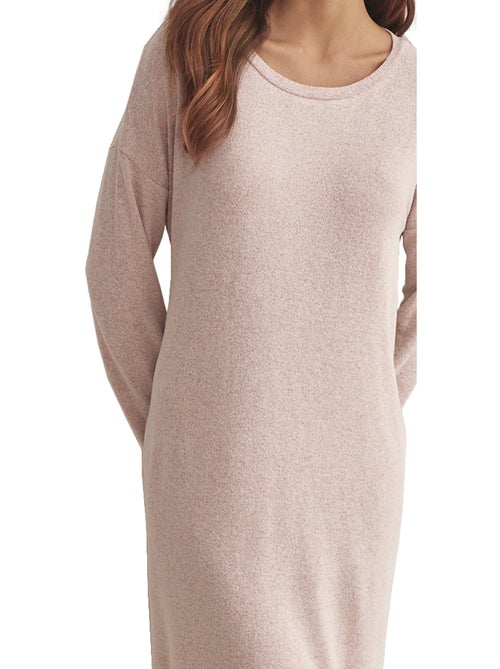 Chemise de nuit manches longues BASIC P82 - Kiabi Chemise de nuit manches longues BASIC P82 - Kiabi