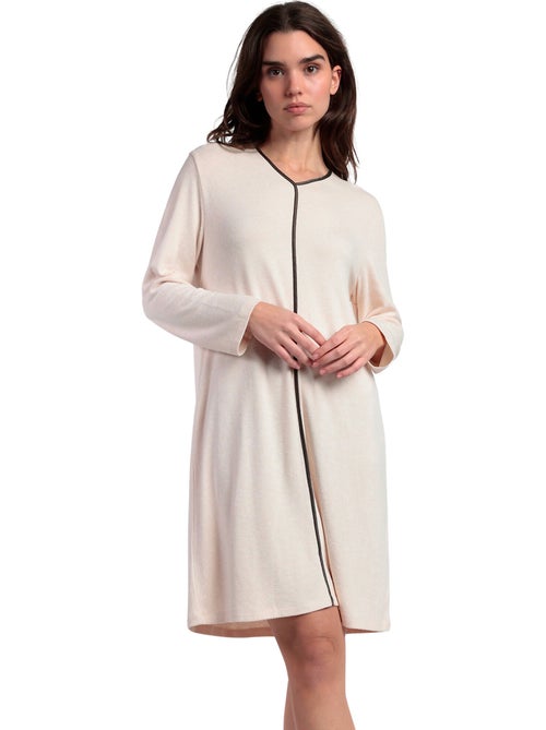 Chemise de nuit manches longues Elegant At Home - Kiabi
