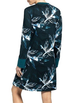 Chemise De Nuit Longue Manches Longues Noël - Pyjama Femme Hiver Motifs Festifs, Tissu Chaud Et Confortable - Cadeau De Noël