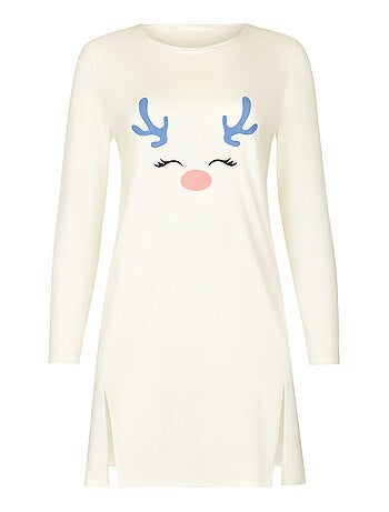 Chemise de nuit manches longues Holiday