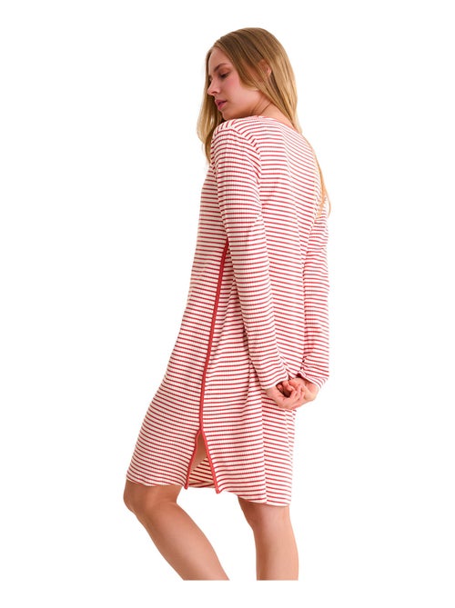 Chemise de nuit manches longues INFINITY - Kiabi