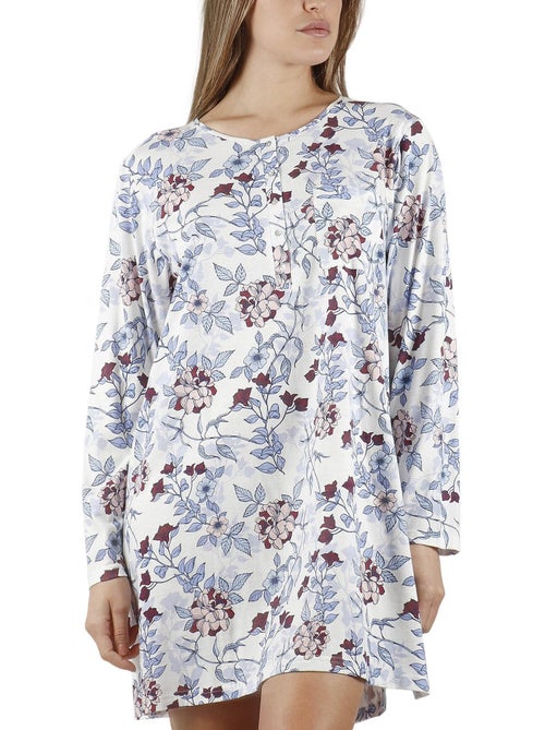 Chemise de nuit manches longues It Is Like Magic - Kiabi Chemise de nuit manches longues It Is Like Magic - Kiabi