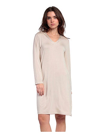 Chemise de nuit manches longues Lisos