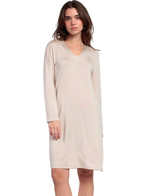 Chemise de nuit manches longues Lisos - Kiabi