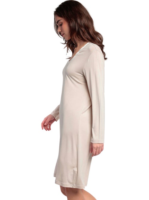 Chemise de nuit manches longues Lisos - Kiabi