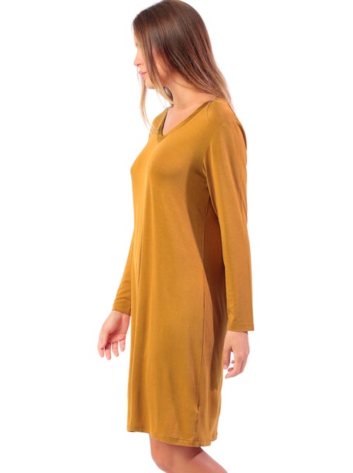Chemise de nuit manches longues Lisos - Kiabi