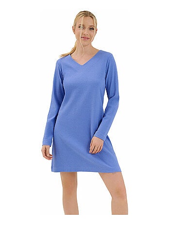 Chemise de nuit manches longues Lucky