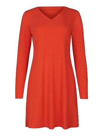 Chemise de nuit manches longues Lucky