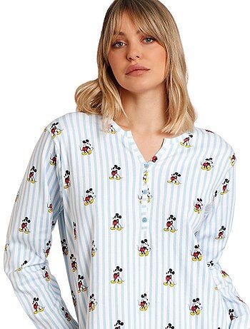 Chemise de nuit manches longues Mickey New Yord Disney