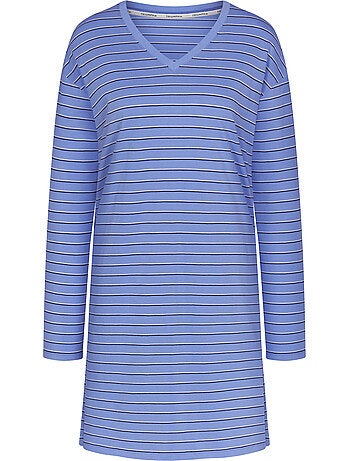 Chemise de nuit manches longues minimalistic