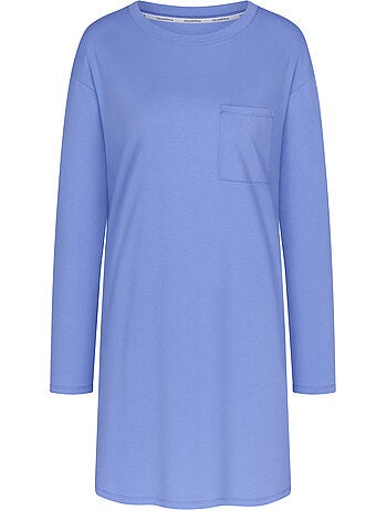 Chemise de nuit manches longues minimalistic