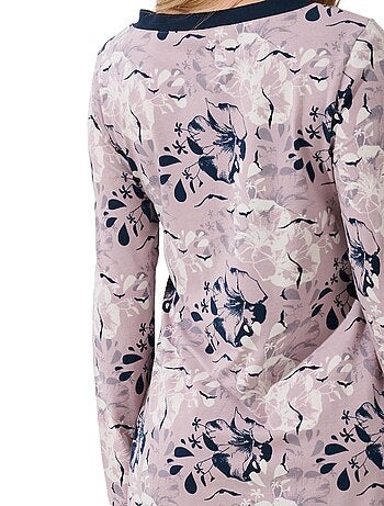 Chemise de nuit manches longues Ocean