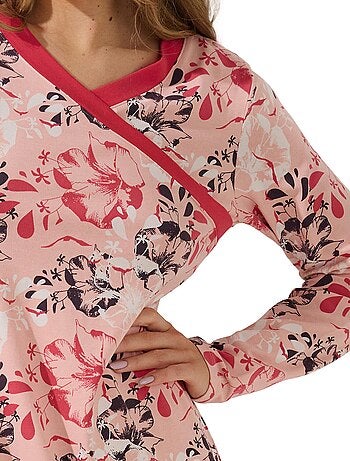 Chemise de nuit manches longues Ocean