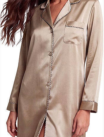 Chemise de nuit manches longues one gloss