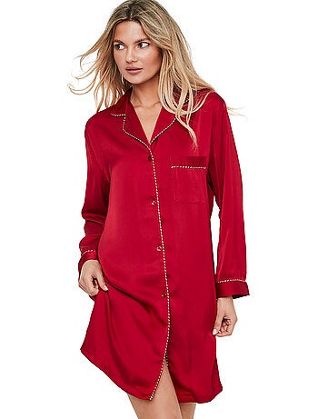 Chemise de nuit manches longues one gloss