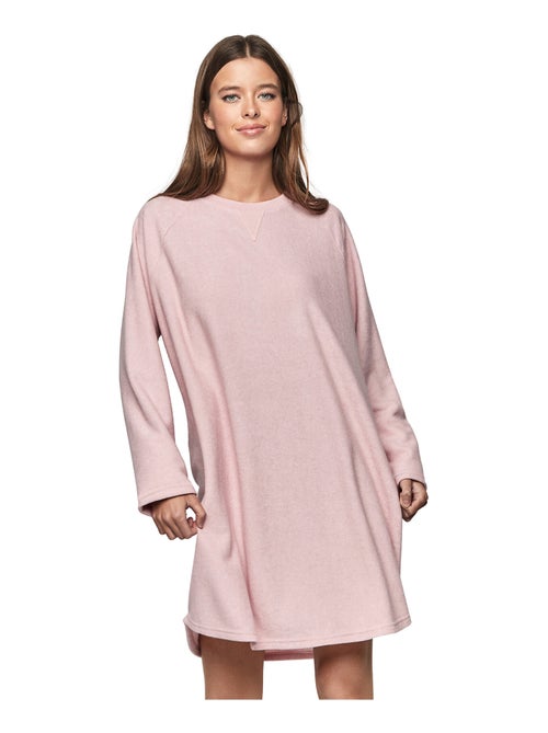 Chemise de nuit manches longues P103 CUDDLY - Kiabi