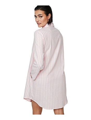 Chemise de nuit manches longues P105 OXFORD