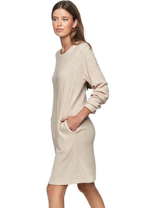 Chemise de nuit manches longues P106 CLOUD NINE - Kiabi