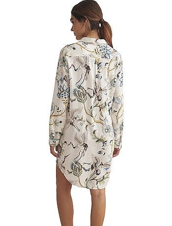 Chemise de nuit manches longues PAJAROS
