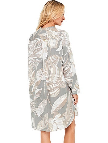 Chemise de nuit manches longues premium drape