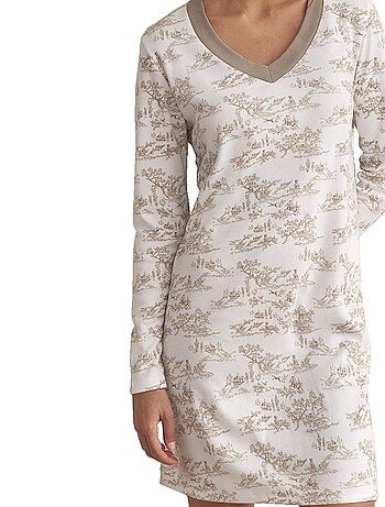 Chemise de nuit manches longues ROMANTICA