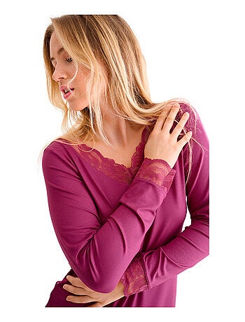Chemise de nuit manches longues RUTH