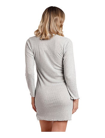 Chemise de nuit manches longues Soft Canale