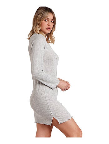 Chemise de nuit manches longues Soft Canale