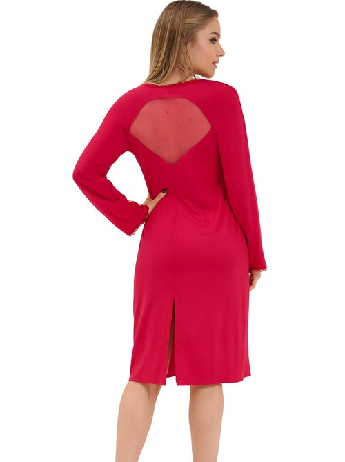 Chemise de nuit manches longues Sympathy - Kiabi