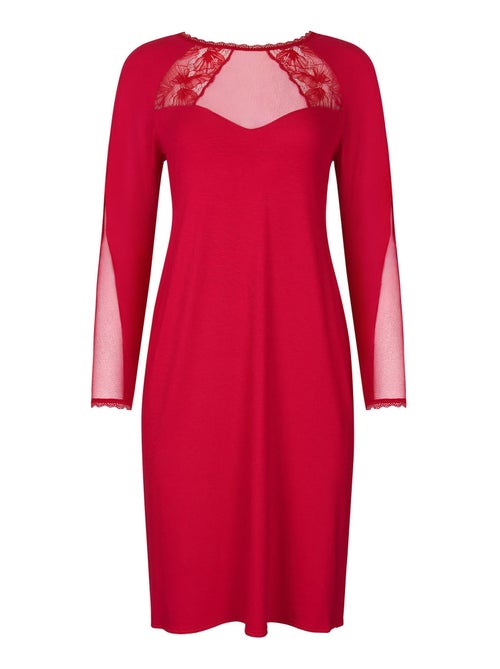 Chemise de nuit manches longues Sympathy - Kiabi